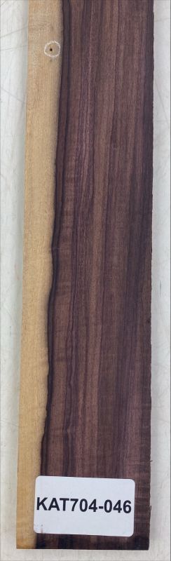 Fretboard Mexican Rosewood / Katalox 717x76x10mm Unique Piece #046